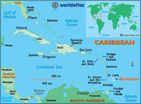 barbados karta svijeta DEPARTING TOMORROW SATURDAY MARCH 24TH AA#1385 JFK TO BRIDGETOWN  barbados karta svijeta